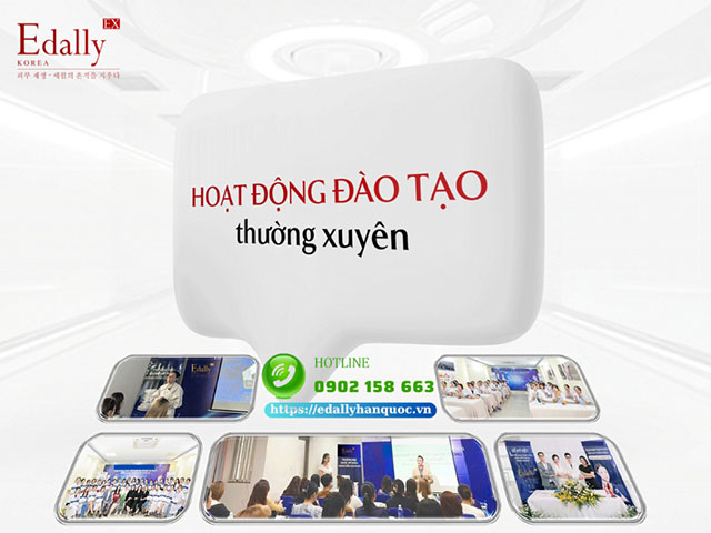 Trở thành đại lý của Mỹ phẩm Edally EX Hàn Quốc bạn sẽ được hoạt động đào tạo thường xuyên