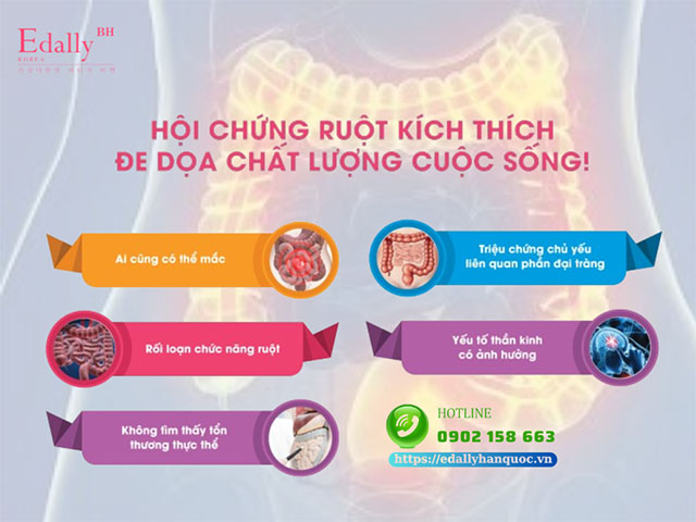 Hội chứng ruột kích thích đe dọa chất lượng cuộc sống