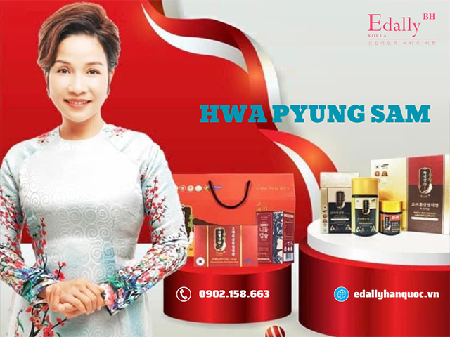 Hồng sâm Hàn Quốc Edally Hwa Pyung Sam nhập khẩu chính hãng tại An Nhơn, Hoài Nhơn, Bình Định