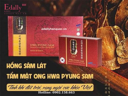 Tại Sao Nên Chọn Hồng Sâm Lát Tẩm Mật Ong Edally BH?