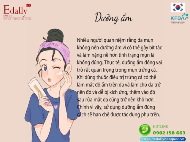 Hướng dẫn cách dưỡng ẩm đúng cách khi chăm sóc da dầu, mụn tuổi dậy thì