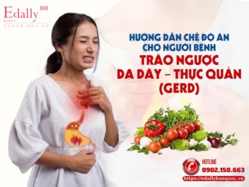 Hướng Dẫn Chế Độ Ăn Cho Người Bệnh Trào Ngược Dạ Dày - Thực Quản (GERD)