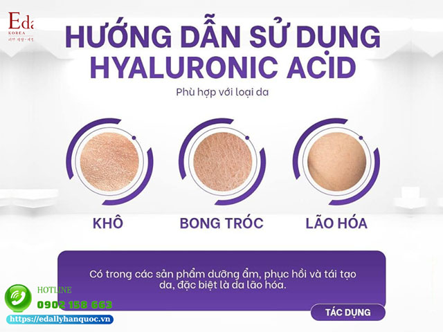 Hyaluronic Acid (HA) phù hợp dành cho loại da nào?