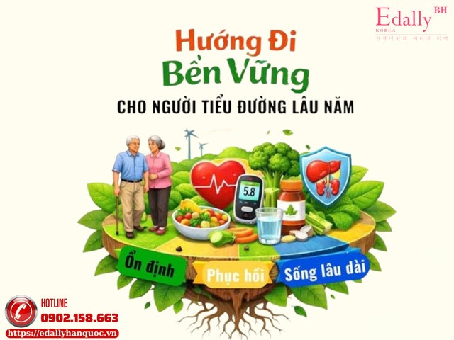 Hướng đi bền vững cho người bệnh tiểu đường lâu năm luôn sống khỏe
