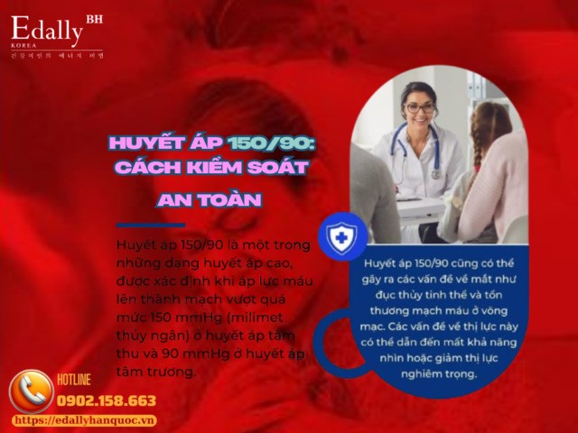 Huyết Áp 150/90 mmHg Và Cách Kiểm Soát An Toàn, Hiệu Quả