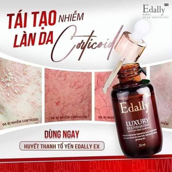 Huyết thanh tổ yến Edally EX Hàn Quốc