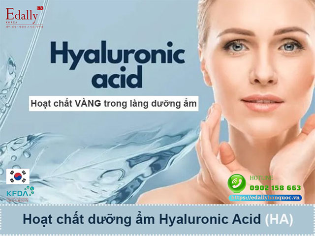 Hyaluronic acid (HA) - Hoạt chất dưỡng ẩm và chống lão hóa nổi tiếng nhất trong giới khoa học nghiên cứu về làm đẹp