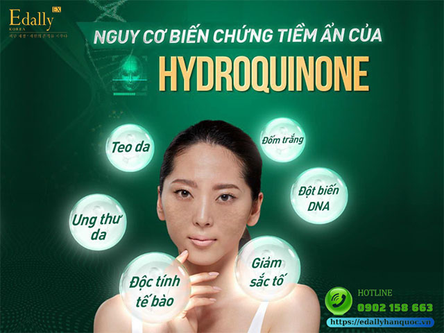Hydroquinone và những nguy cơ tiềm ẩn với sức khỏe, làn da