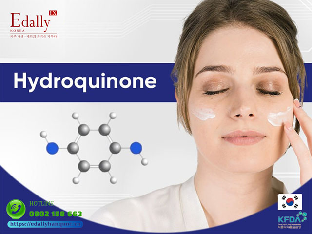 Hydroquinone trong mỹ phẩm là thành phần nên cẩn trọng trong quy trình chăm sóc da ban ngày