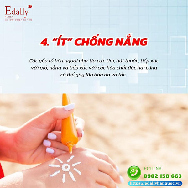 Ít chống nắng là vấn đề thường gặp ở người già trước tuổi