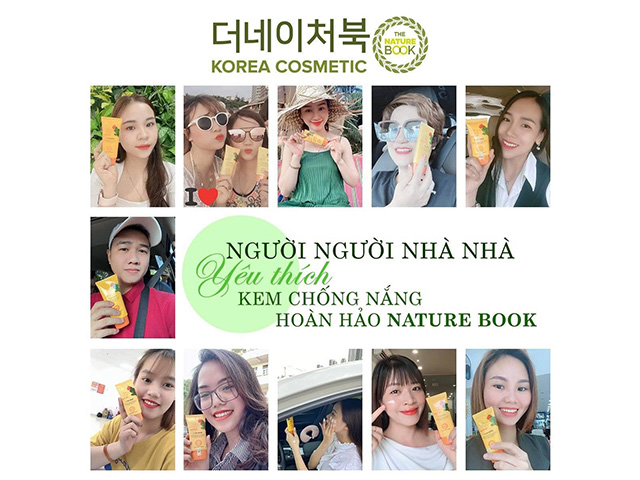 Kem Chống Nắng Hoàn hảo The Nature Book Hàn Quốc - Nhà nhà, người người đều mê