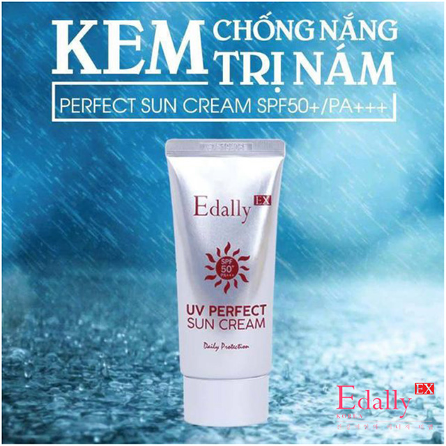 Cách trang điểm đơn giản, nhẹ nhàng với Kem chống nắng trị nám Edally EX để bảo vệ da