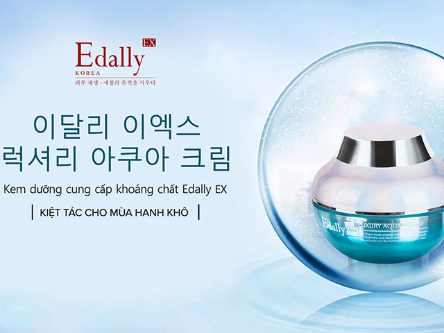  Kem dưỡng cung cấp khoáng chất của Edally EX Hàn Quốc nhập khẩu, chính hãng - Kiệt tác cho mùa hanh khô