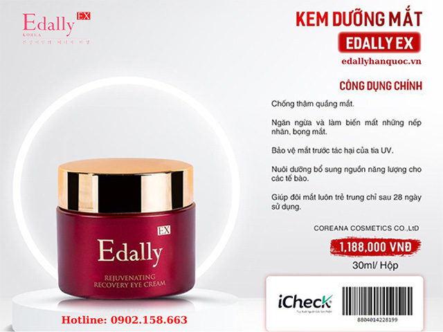 Kem dưỡng mắt Edally EX Hàn Quốc nhập khẩu chính hãng