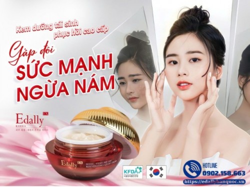 Kem Dưỡng Tái Sinh Phục Hồi Cao Cấp Edally EX - Gấp Đôi Sức Mạnh Ngừa Nám