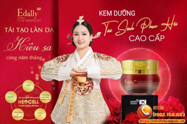 Kem dưỡng tái sinh phục hồi cao cấp Edally EX Hàn Quốc