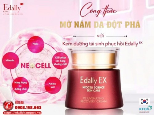 Kem Dưỡng Tái Sinh Phục Hồi Edally EX Với Công Thức Mờ Nám Da Đột Phá 