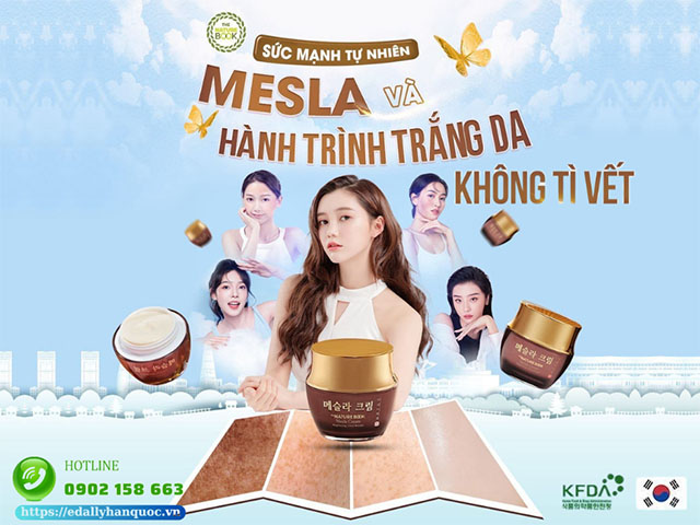 Kem dưỡng trị nám trắng da The Nature Book Hàn Quốc nhập khẩu chính hãng