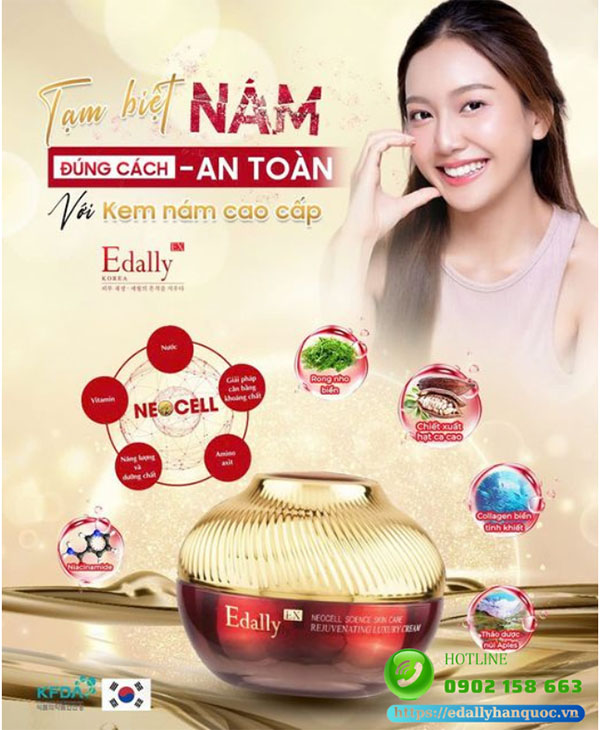 Kem dưỡng tái sinh phục hồi cao cấp Edally EX - Tạm biệt nám sạm, đánh bay lão hóa cho làn da tươi trẻ