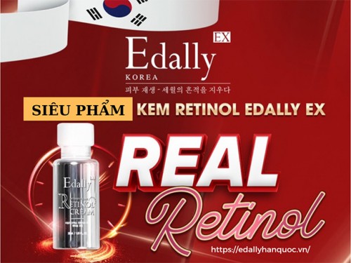 Real Retinol Edally EX - Cách Mạng Trẻ Hóa Cho Làn Da Không Tuổi