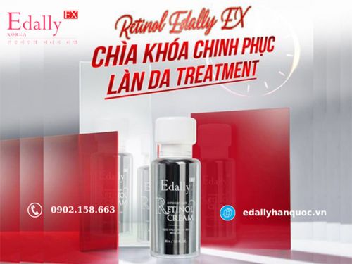 Kem Retinol Edally EX - Chìa Khóa Thành Công Cho Làn Da Treatment