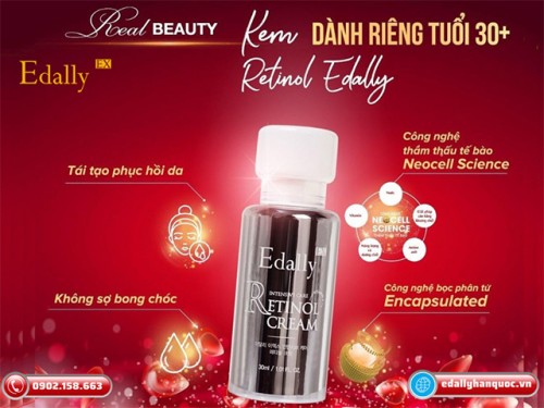 Lý Do Kem Retinol Edally EX Là Thành Phần Không Thể Thiếu Trong Chu Trình Skincare Của Chị Em