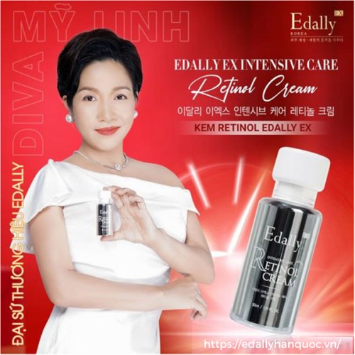 Kem Retinol Edally EX 1% Tại Sao Được Diva Mỹ Linh Đánh Giá Cao?