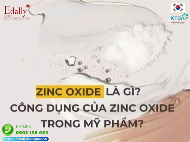 Kẽm Zinc là gì và có công dụng gì trong mỹ phẩm?