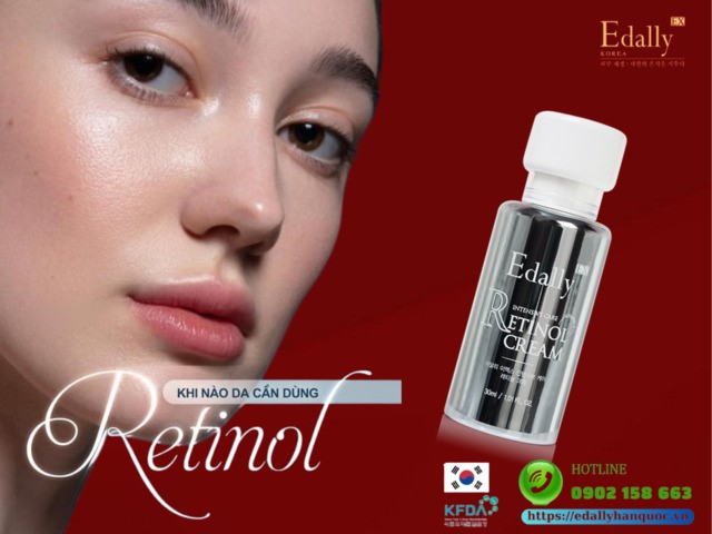 Da như thế nào thì nên dùng Retinol để có làn da đẹp không tuổi