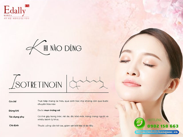 Khi nào thì nên dùng Isotretinoin để treatment?