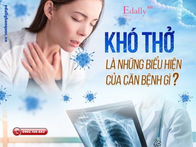 Khó thở, thở khò khè là dấu hiệu của bệnh nào về phổi?