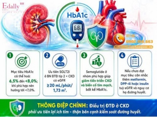 Kiểm Soát Đường Huyết Ở Bệnh Nhân Bệnh Thận Mạn - Cập Nhật ESC 2026