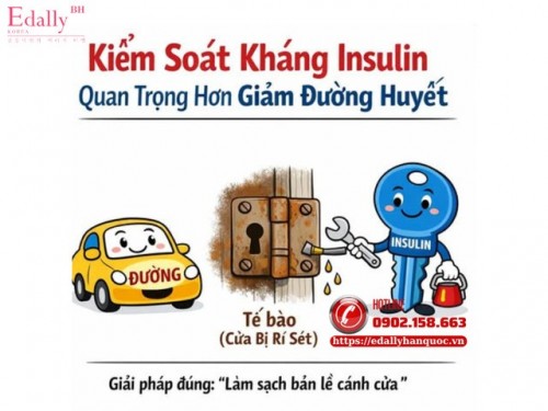 Kiểm Soát Kháng Insulin Quan Trọng Hơn Giảm Đường