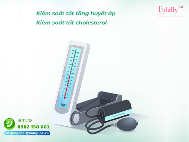 Quản lý tốt chỉ số huyết áp và cholesterol để kiểm soát nguy cơ bệnh tim mạch