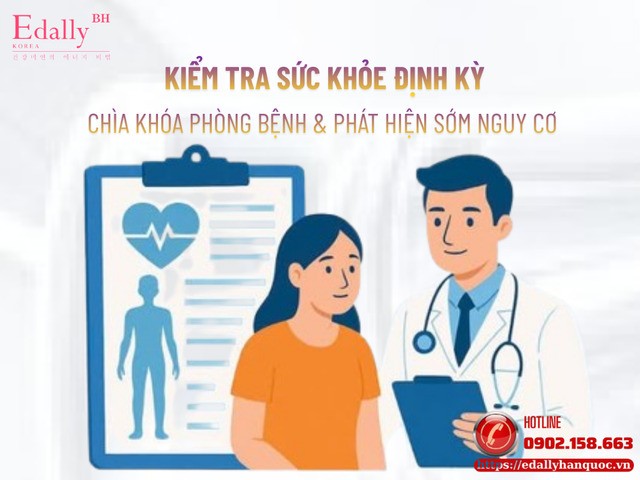 Kiểm tra sức khỏe định kỳ và tạo thói quen tốt: Chìa khóa vàng trong phòng bệnh và phát hiện sớm nguy cơ Kiểm tra sức khỏe định kỳ và tạo thói quen tốt: Chìa khóa vàng trong phòng bệnh và phát hiện sớm nguy cơ
