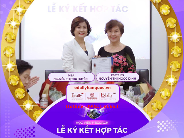 Lễ ký hợp tác đào tạo Health & Beauty Coach giữa Học viện HB Coach và PGS.TS Nguyễn Thị Ngọc Dinh