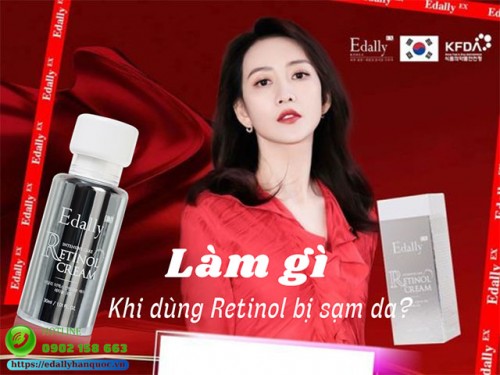 Làm Gì Khi Dùng Retinol Bị Sạm Da?