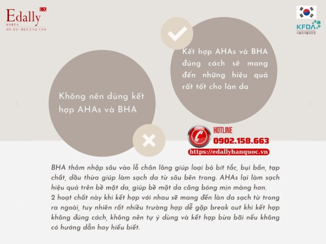 Lầm tưởng 3 khi sử dụng BHA và AHAs