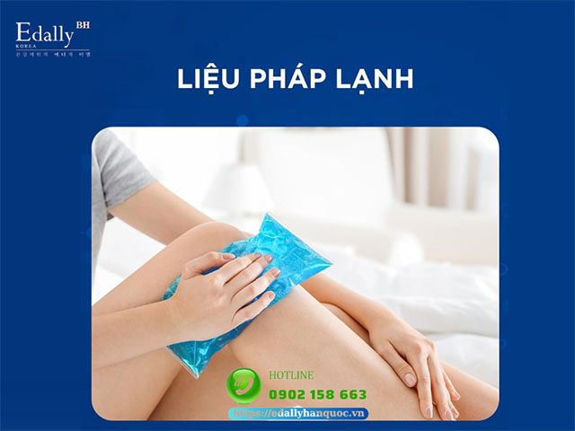 Liệu pháp lạnh là cách giảm đau sưng do viêm khớp khi thay đổi thời tiết