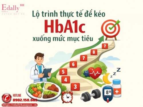Lộ Trình Thực Tế Để Kéo HbA1c Xuống Mức Mục Tiêu