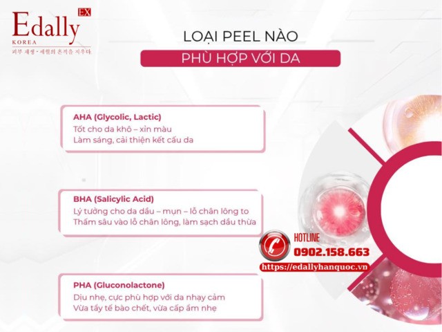Loại peel nào phù hợp với da của bạn?
