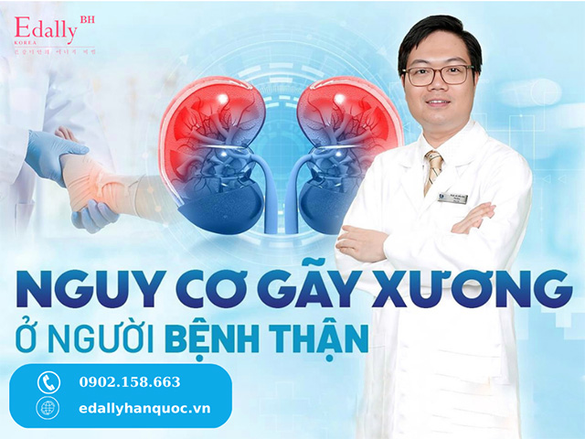 Loạn dưỡng xương do bệnh thận có thể gây nguy cơ gẫy xương