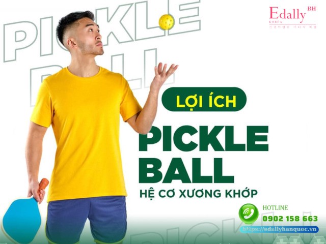 Lợi ích của việc chơi Pickleball đối với hệ cơ xương khớp