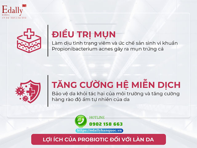 Tác dụng của việc đưa vi khuẩn đường ruột - Probiotic vào sản phẩm chăm sóc da đối với làn da