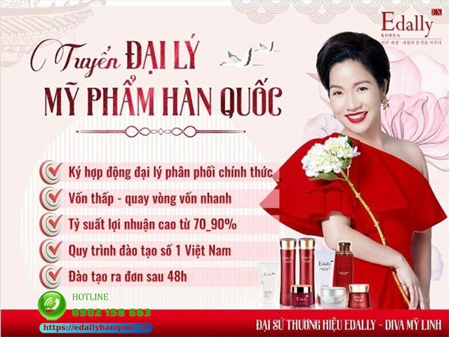 Lợi ích khi kinh doanh Mỹ phẩm Edally EX Hàn Quốc nhập khẩu chính hãng giúp kinh doanh bùng nổ doanh số cho Spa và phòng khám da liễu