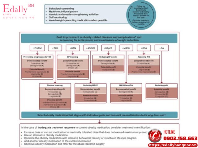 Cách điều trị Béo phì khi có các bệnh đồng mắc