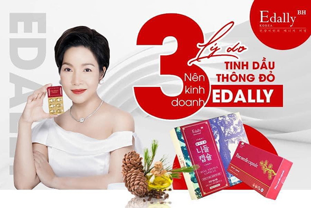 Lý Do Nên Kinh Doanh Tinh Dầu Thông Đỏ Edally BH Hàn Quốc