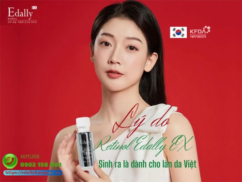 Lý Do Retinol Edally EX Sinh Ra Là Dành Cho Làn Da Việt