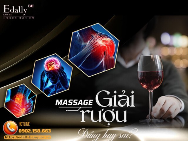 Massage giải rượu đúng hay sai?