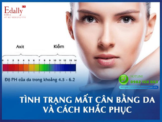 Tình trạng mất cân bằng da và cách khắc phục hiệu quả